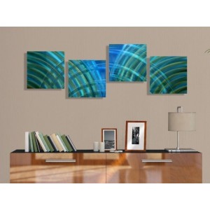 Contemporary Abstract Metal Wall Art Home Decor - Nature&apos;s Vision  by Jon Allen 753677059320  231183679497